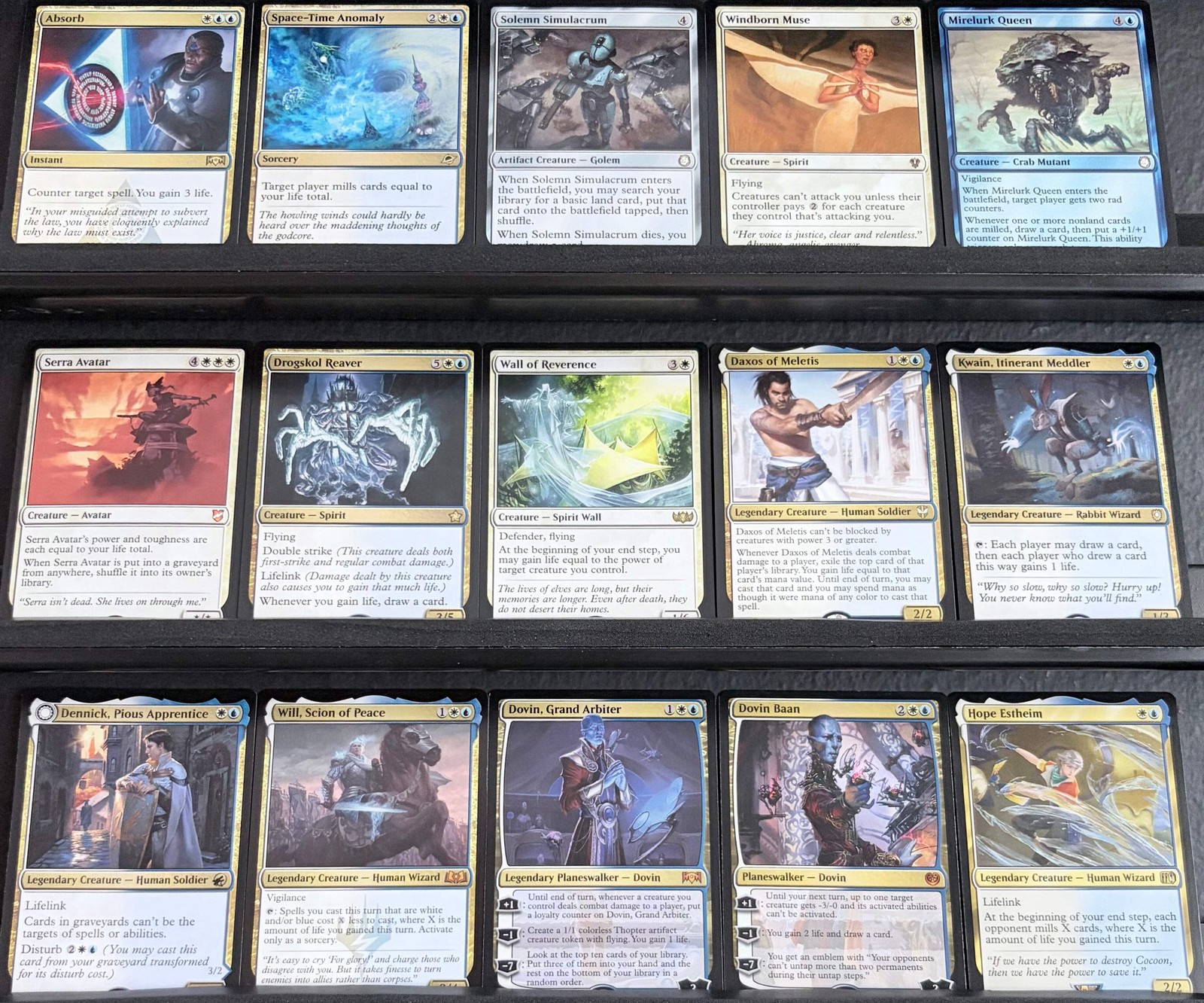 ***Custom Commander Deck*** Hope Estheim - Lifegain Mill - MTG EDH