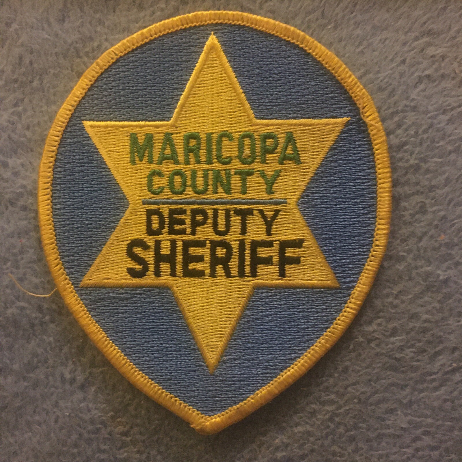 Maricopa County Deputy Sheriff Shoulder Embroidered Patch Collectible Rare