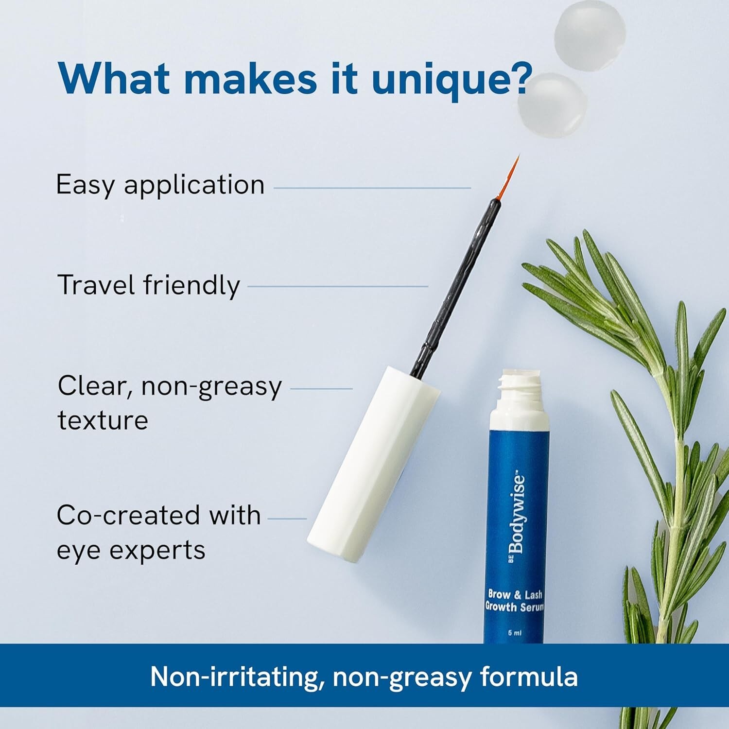 Be Bodywise Brow & Lash Growth Serum 5ml