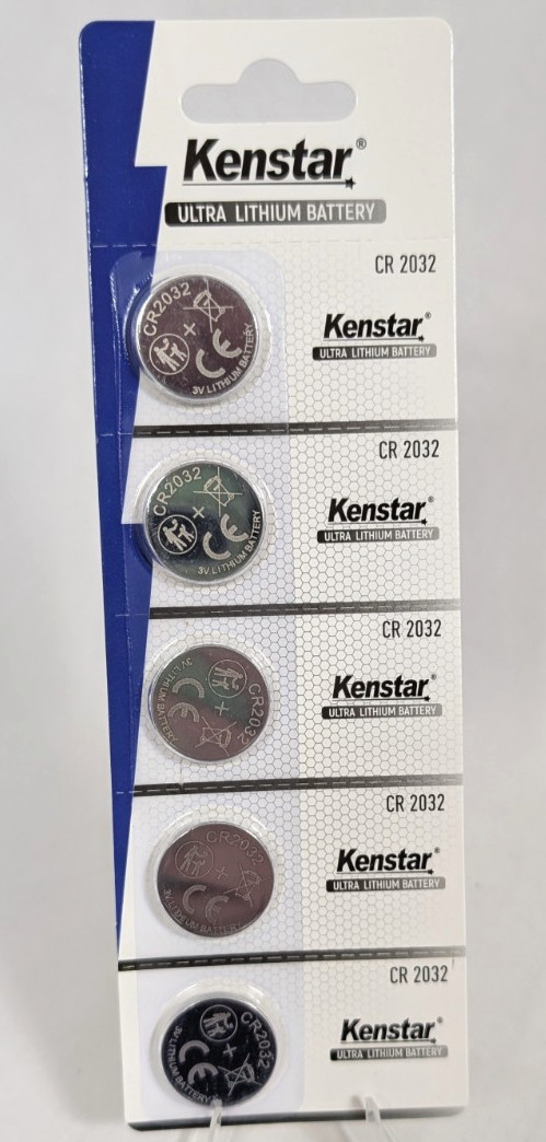 NEW 5-Pack CR2032 Lithium Batteries CR2032 3V Coin Cell DL2032 Remote 2032 Watch