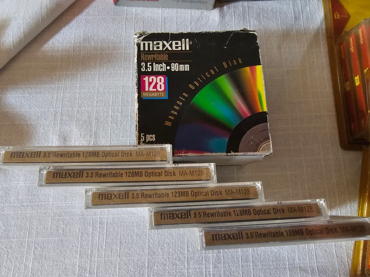 Zip Disk Drives New Sealed LOT 5 Packages