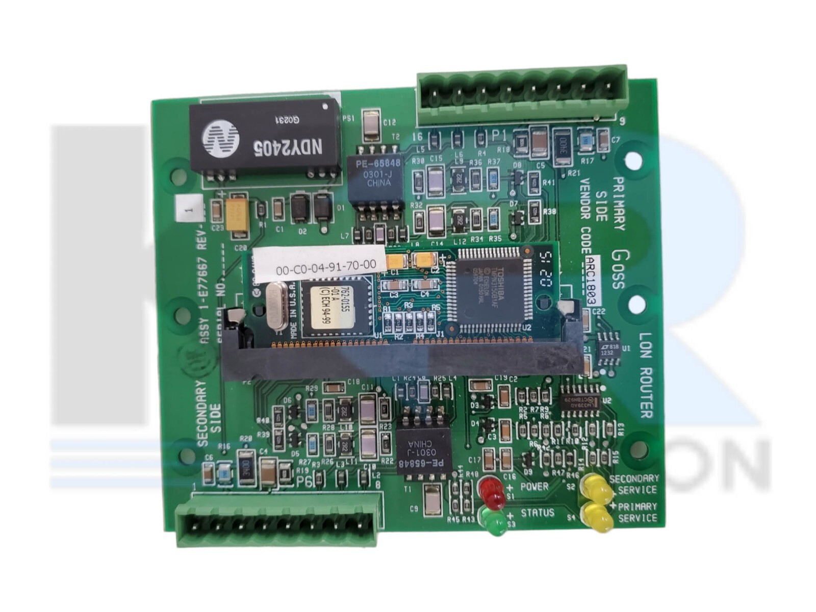 NEW Goss 1-E77667 Lon Router Circuit Board REV. 1