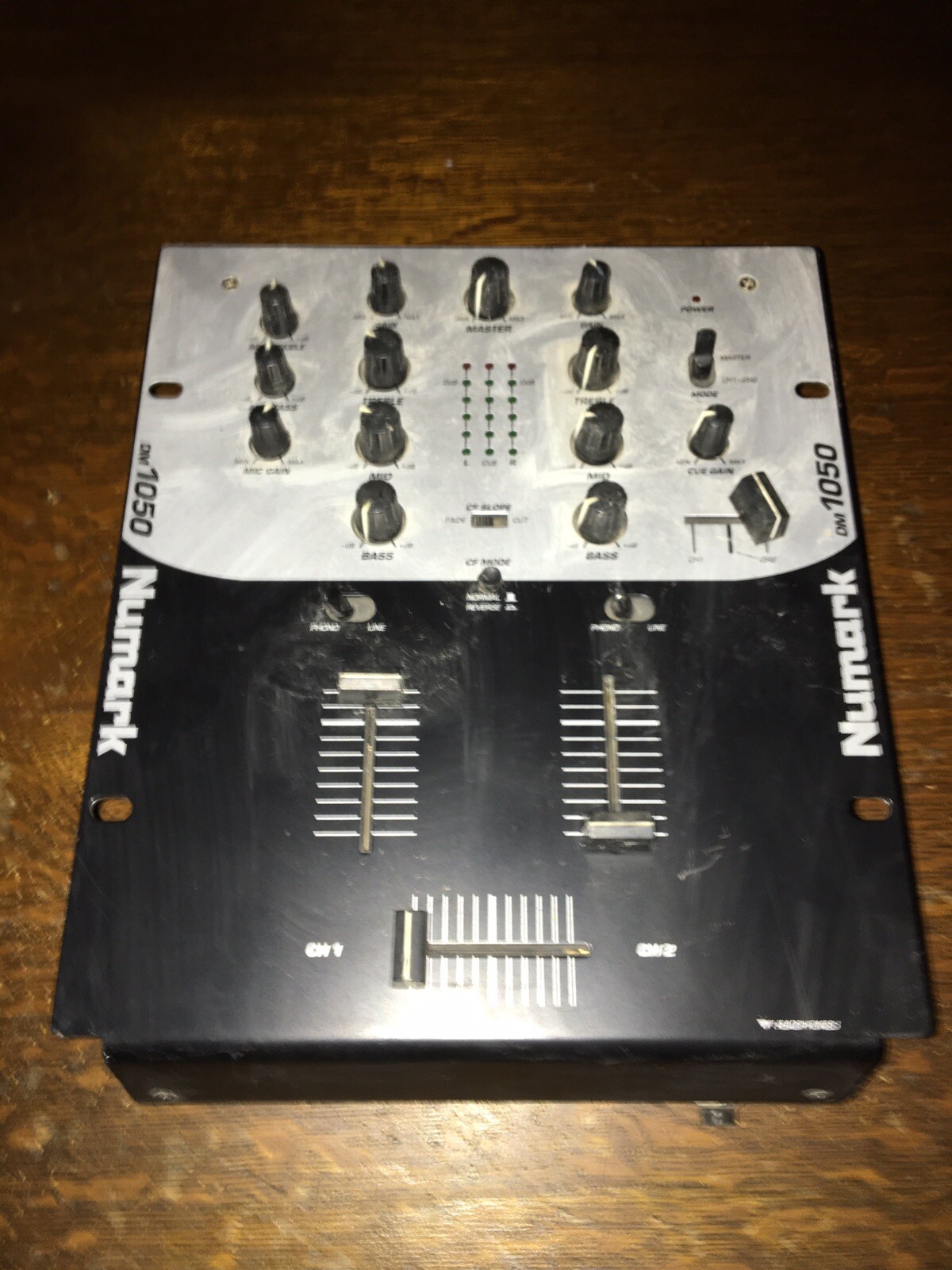 Numark DM 1050 Professional DJ Mixer No Charger Not Tested See Description