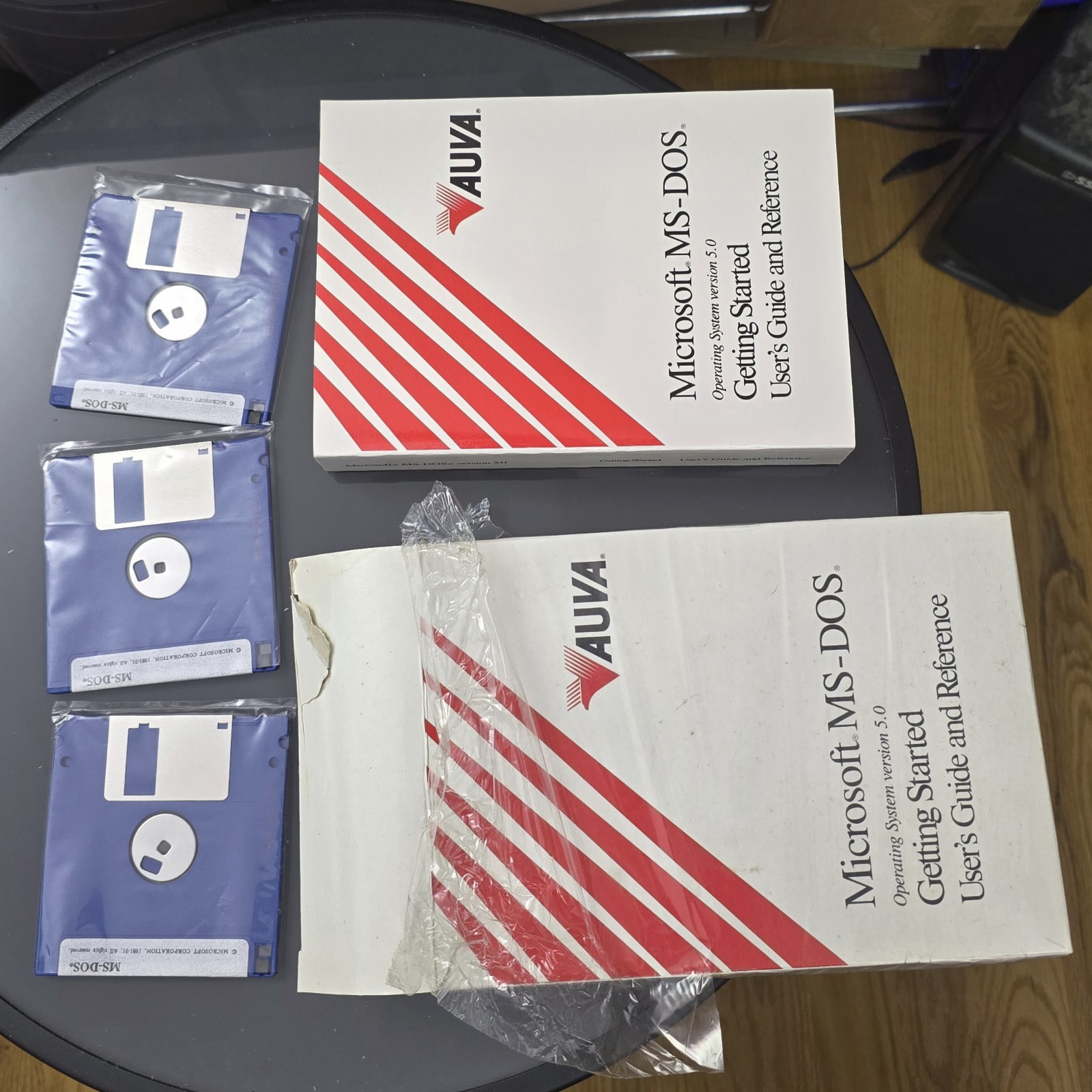 AUVA Microsoft MS-DOS Operating System version 5.0 Getting Started User's