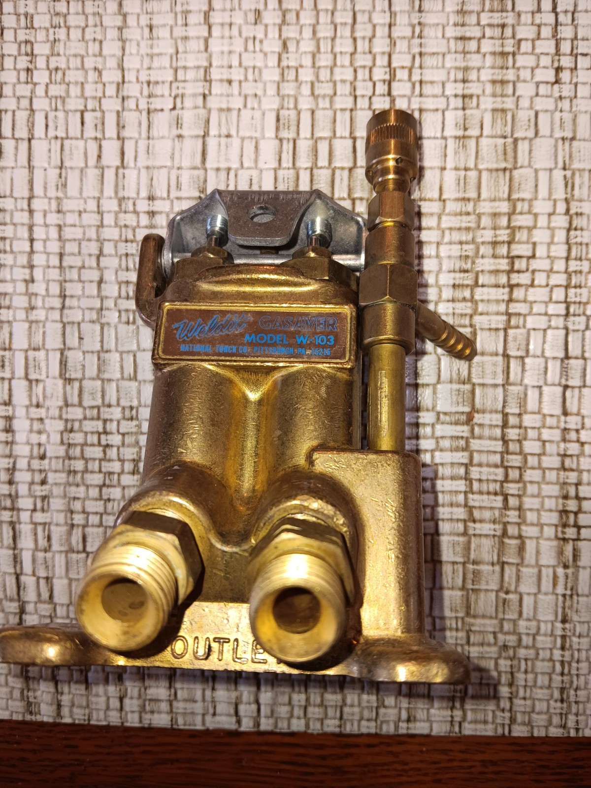 NOS Weldit Gasaver Model W-103 INSTRUCTIONS NO PKG