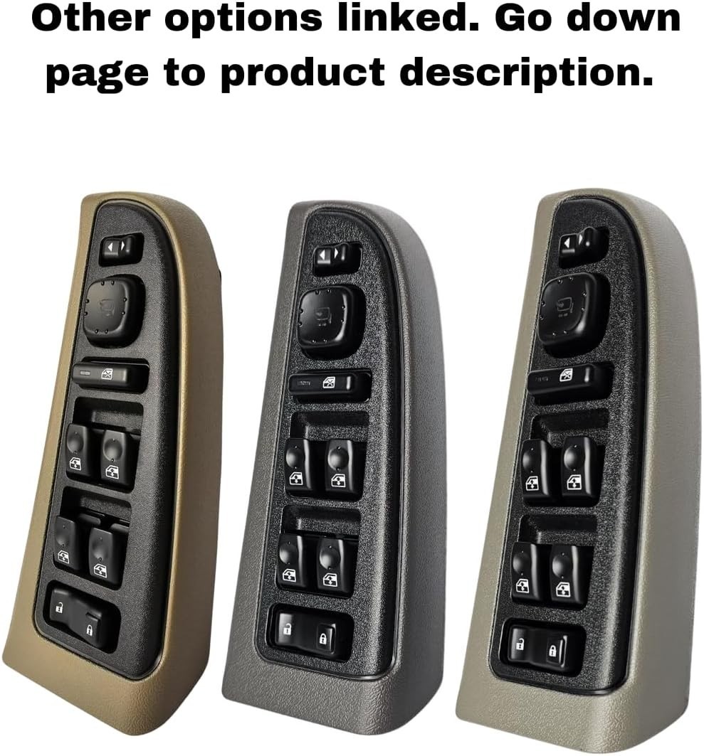 2003-2006 Chevrolet Silverado, GMC Sierra Master Window Switch Assembly