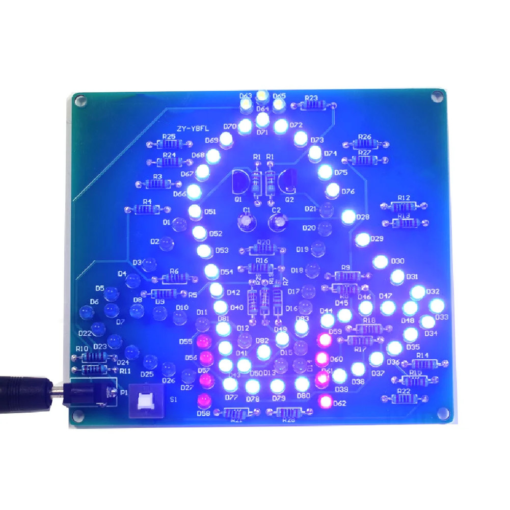 2PCS LED Swinging Chime Module Kit Electronic DIY Project for Beginners