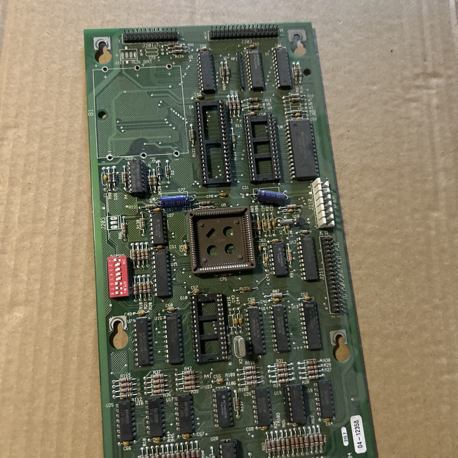 Untested Bally Mpu CPU 5764– 14823–04 Pinball Pcb Board C87-17