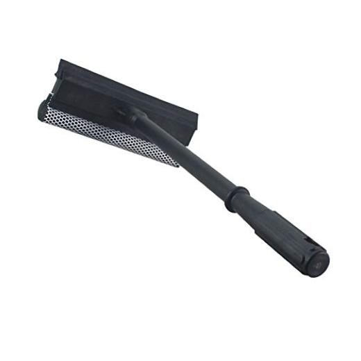 Window Squeegee Cleaning Tool 2 in 1 Window Cleaning Car Squeegee Black