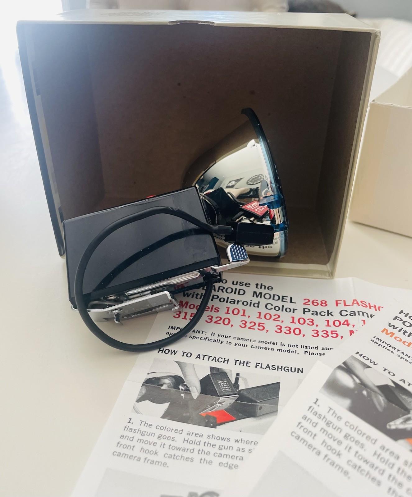 POLAROID Flashgun #268 With Box