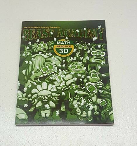 Art of Problem Solving Beast Academy 3D Math Practice - Paperback - GOOD