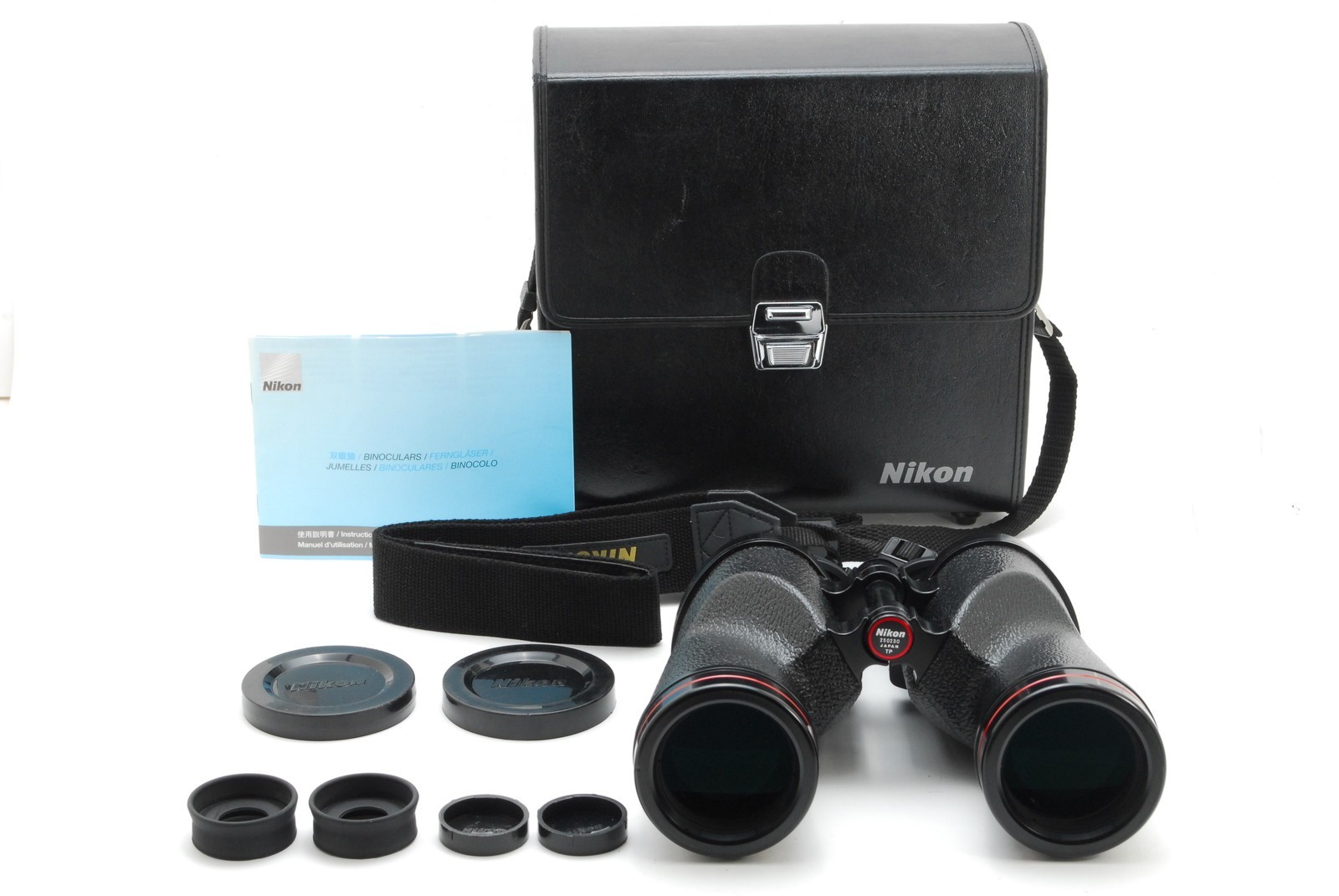 Red Line! [Top Mint in Case] Nikon Binoculars 7x50 7.3° SP TP Waterproof JAPAN