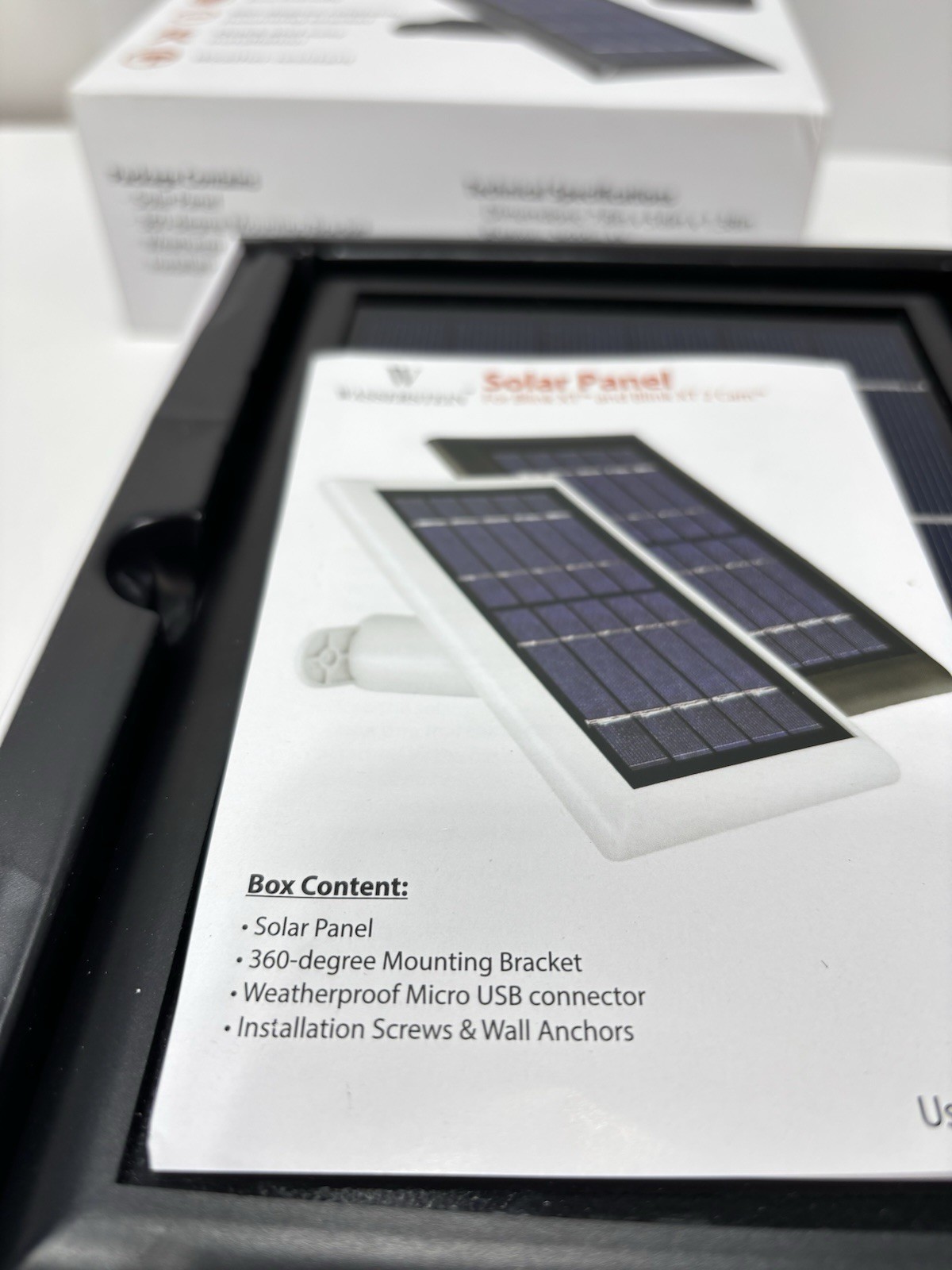 Blink Outdoor Solar Panel Battery for Blink Outdoor XT2 XT Weatherproof Mount