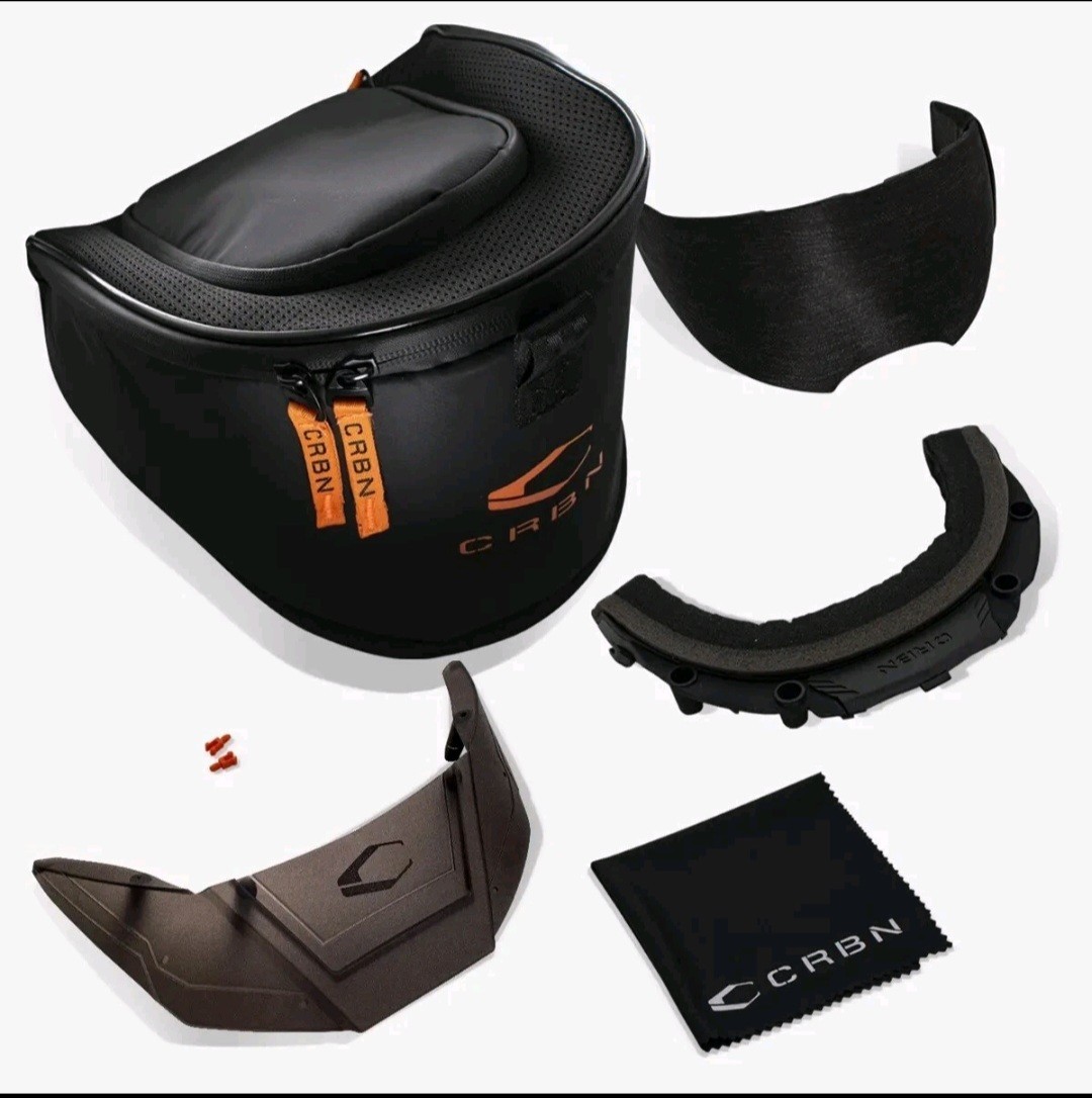 CRBN Zero Pro Paintball Mask (Less Coverage) - Blaze