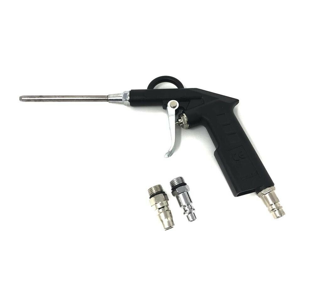 COMPRESSED AIR BLOW GUN COMPRESSOR SPOUT ADAPTER 100MM