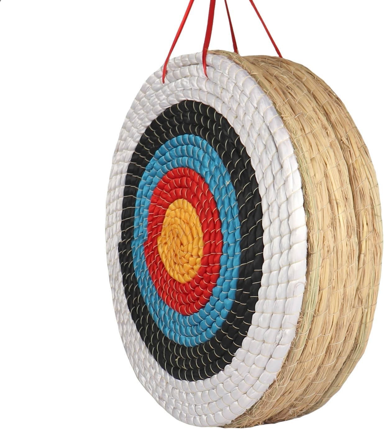 Archery Targets Traditional Solid Straw round Archery Target Shooting Bow Col...