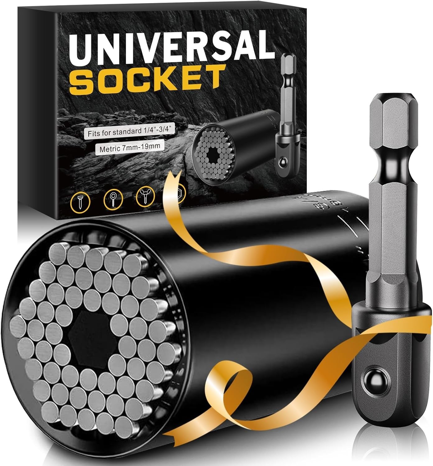 Super Universal Socket Tools Gifts for Father (7-19mm)