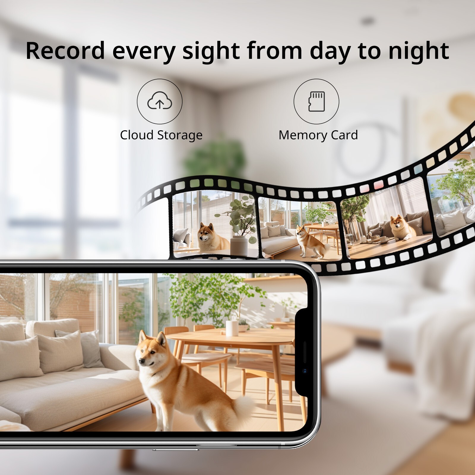 4Pcs Wireless 5G WiFi Security Camera Smart Indoor Night Vision 2K Wired Cam
