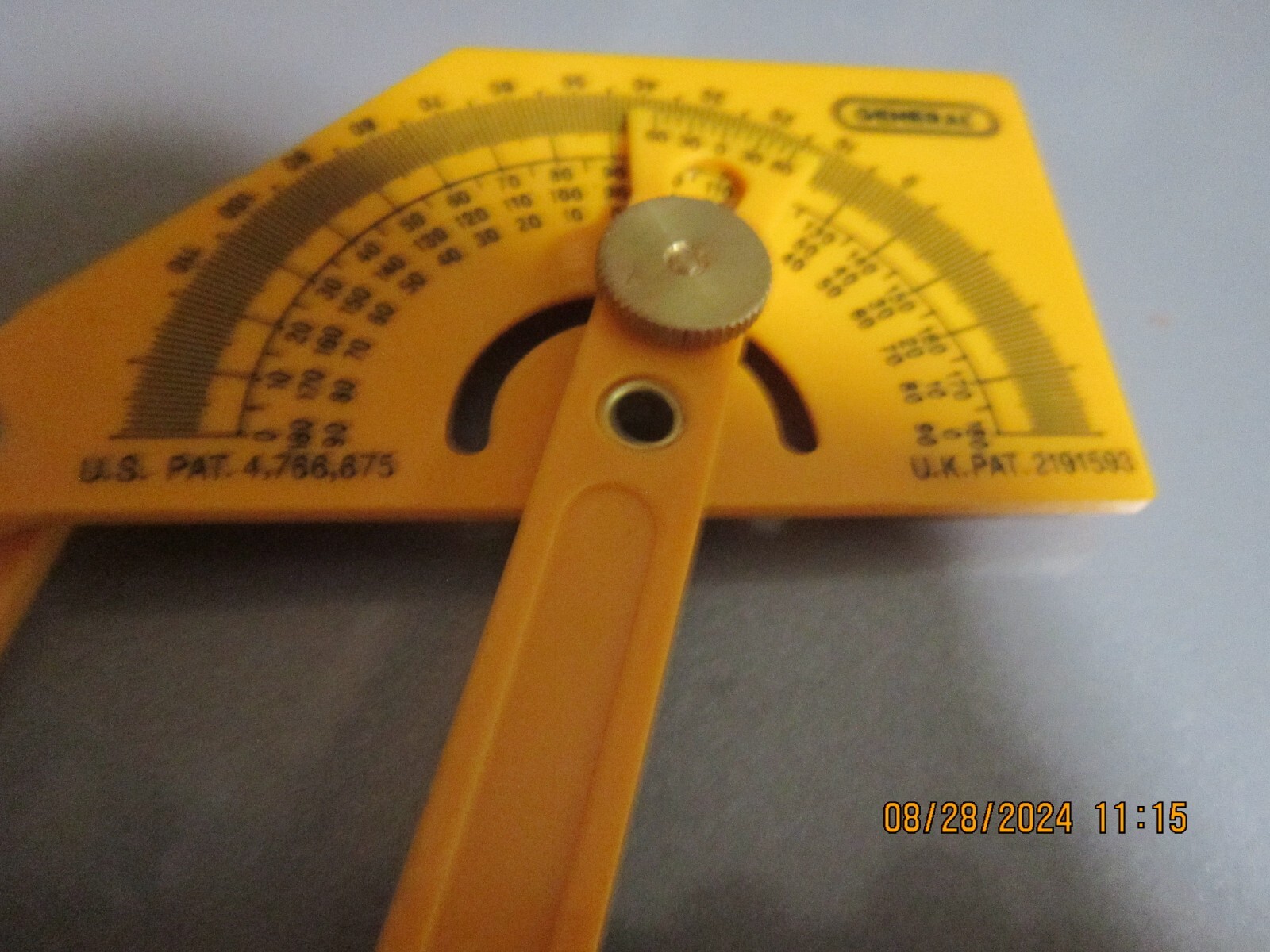 Three General Tool Protractors, Please Read Listing, No Returns