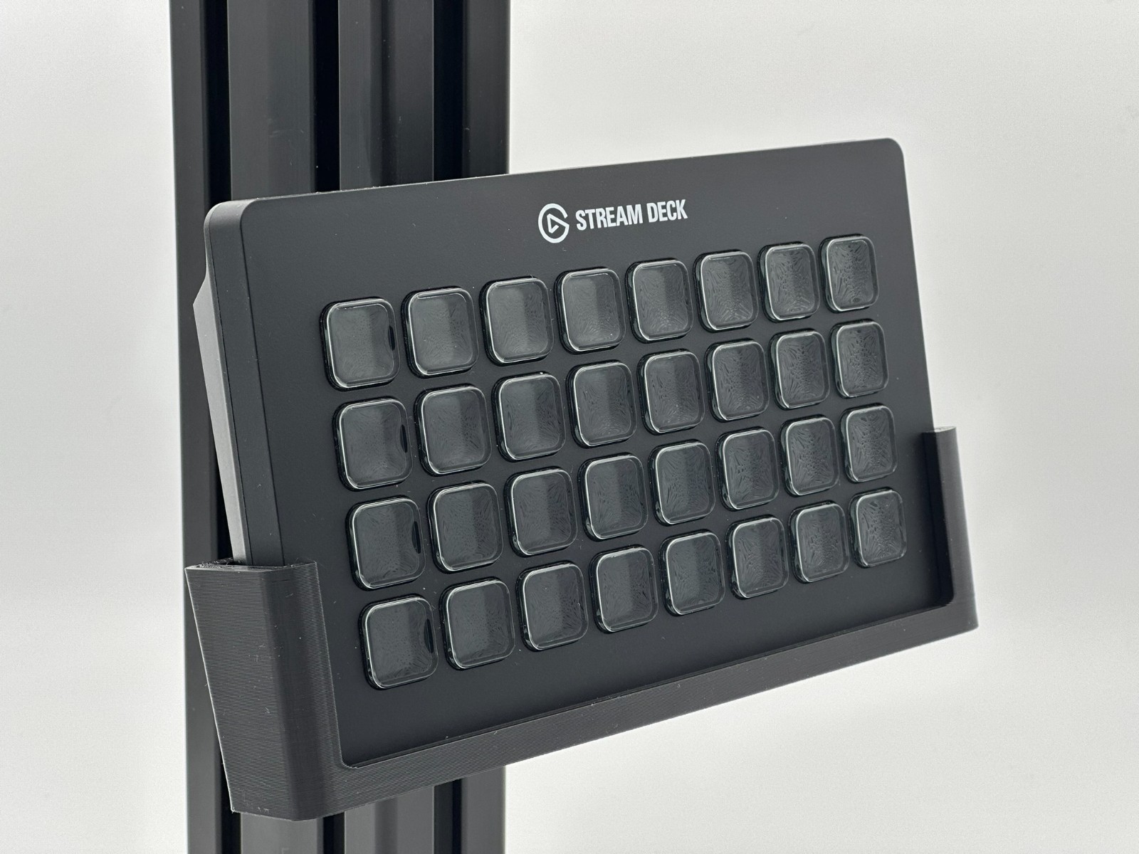StreamDeck XL Mount: Adjustable Sim Racing Mount, Stream Deck Mount, Sim Racing