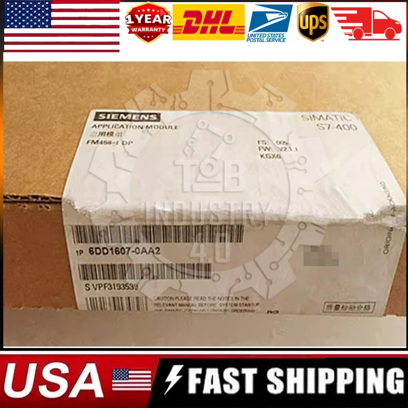 New Siemens 6DD1 607-0AA2 SIMATIC S7-400 FM458-1 DP 6DD1607-0AA2 Expedited Ship