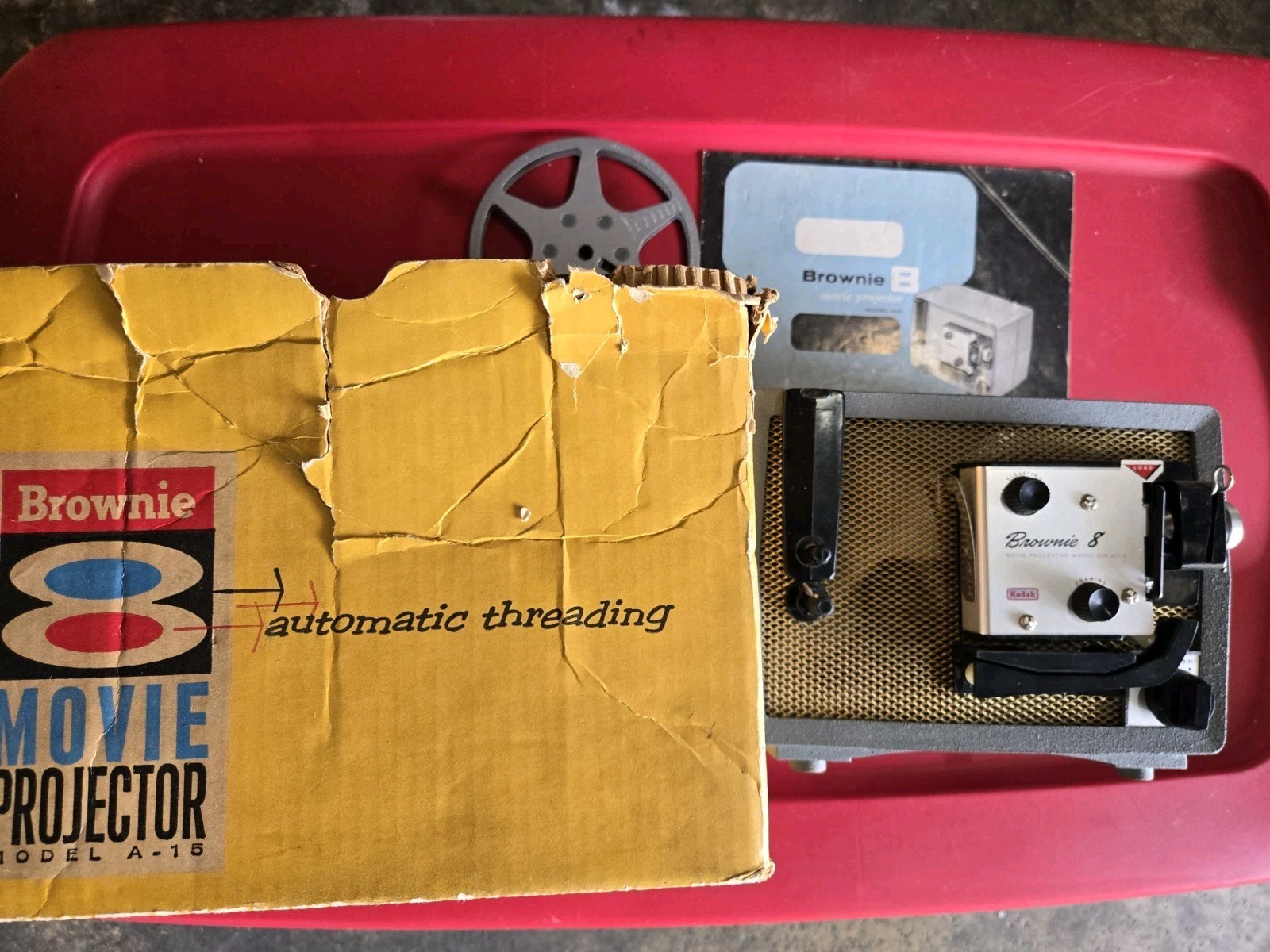 Kodak Brownie 8mm Movie Projector Model A-15