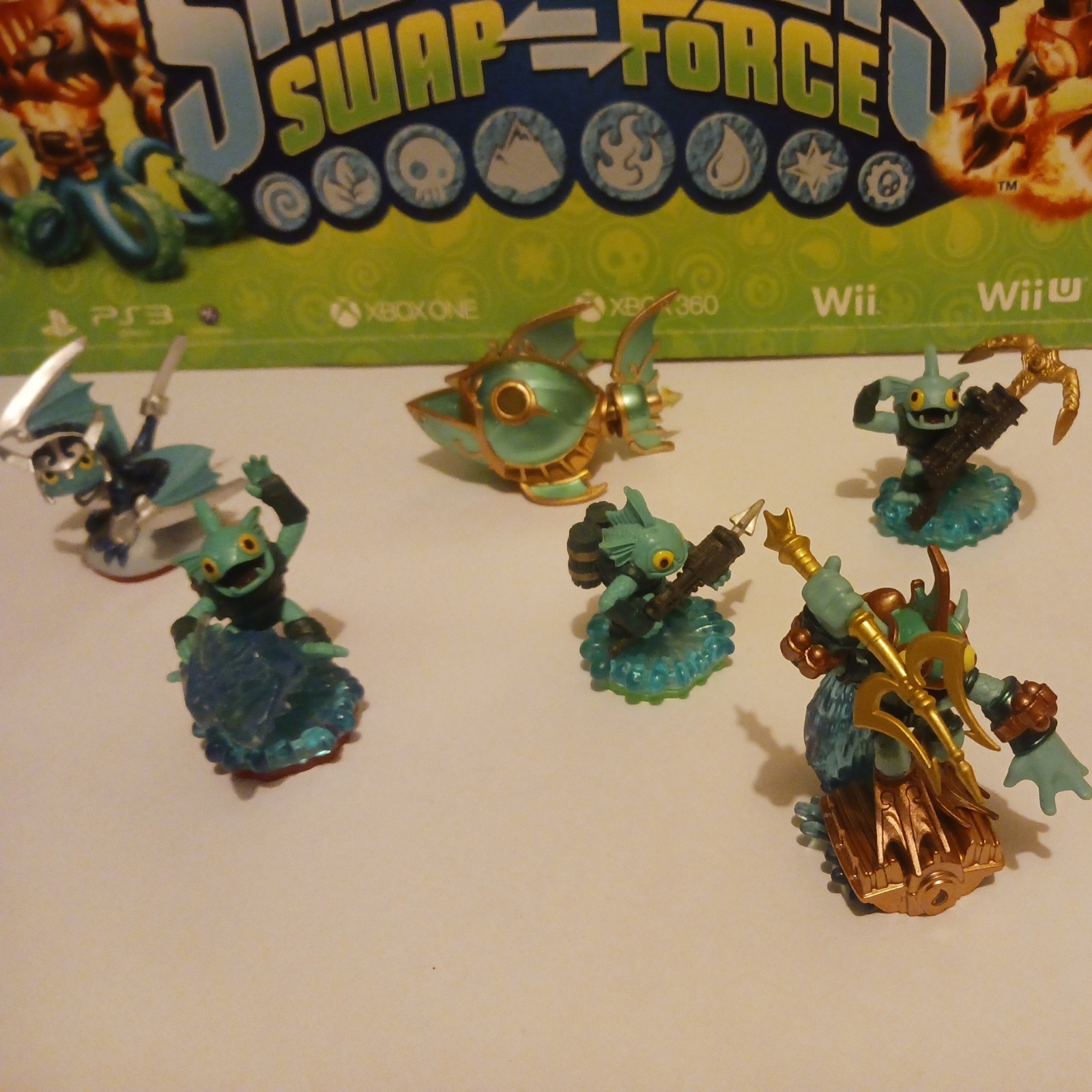 Skylanders Characters Bundle Lot Of 6 XBox T1-010