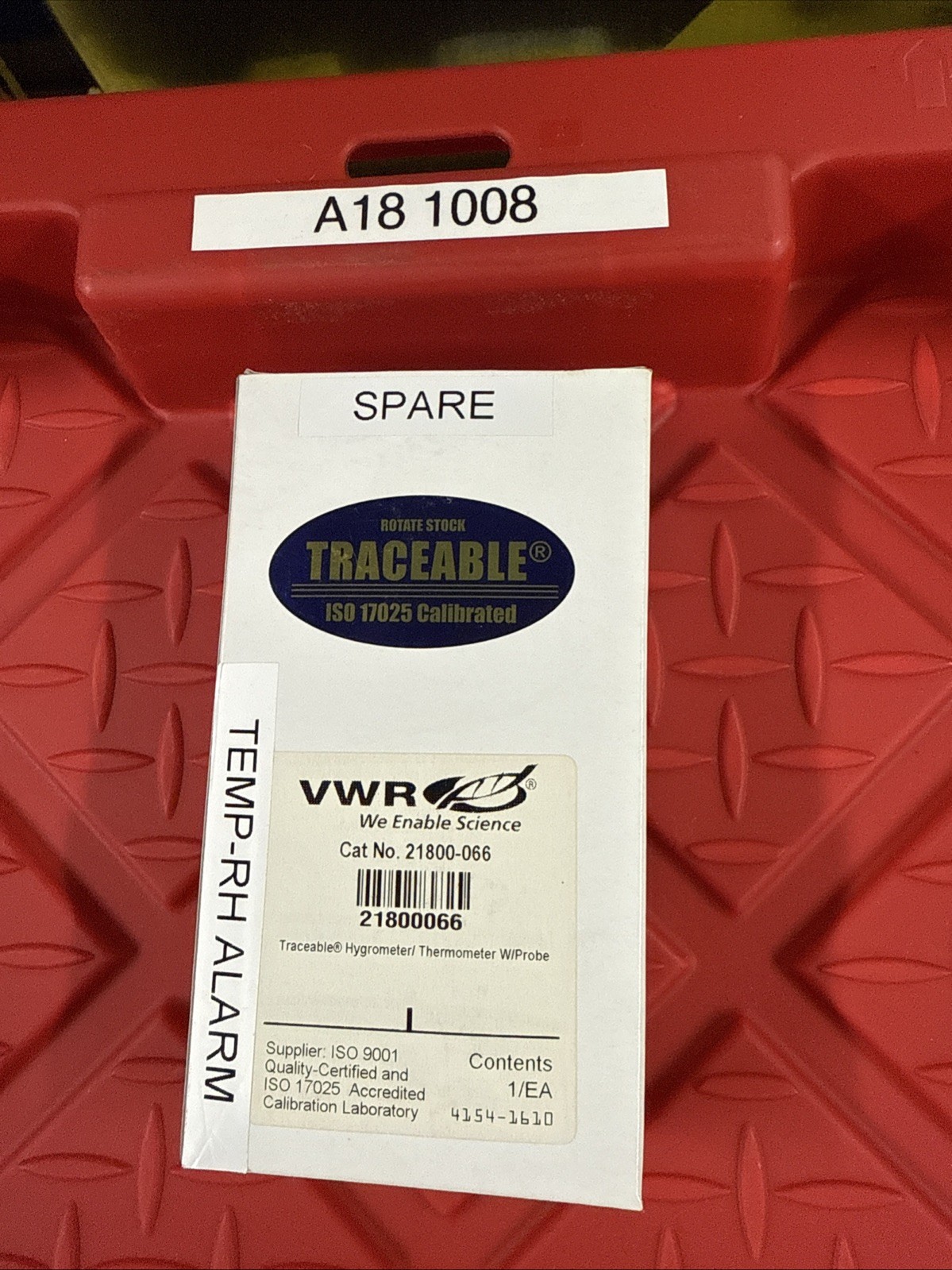 VWR® Traceable® Humidity/Temperature Monitor with Alarm 21800-066