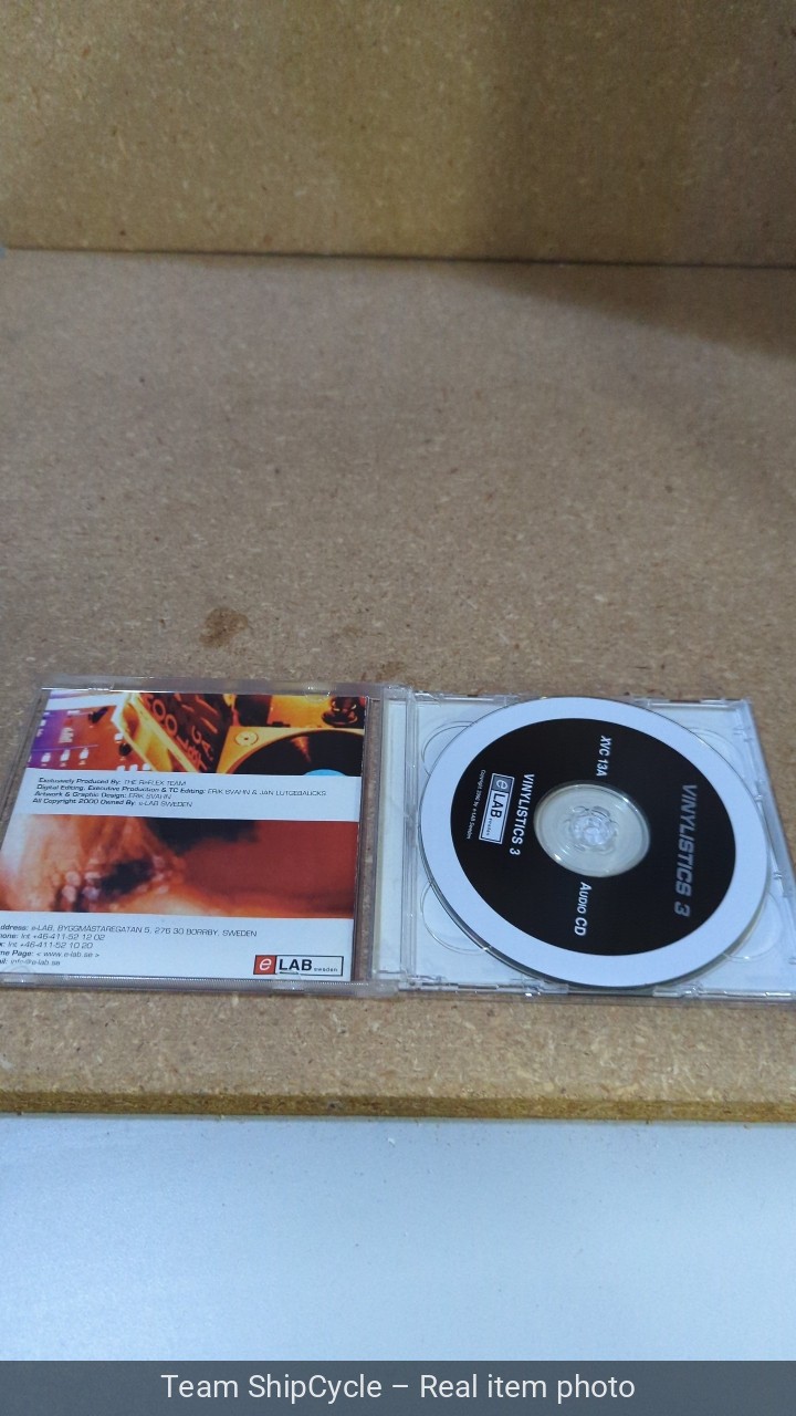 ELab Vinylistics 3 SampleSound LibrarySampling Double CD 2000 TC Enhance G2U
