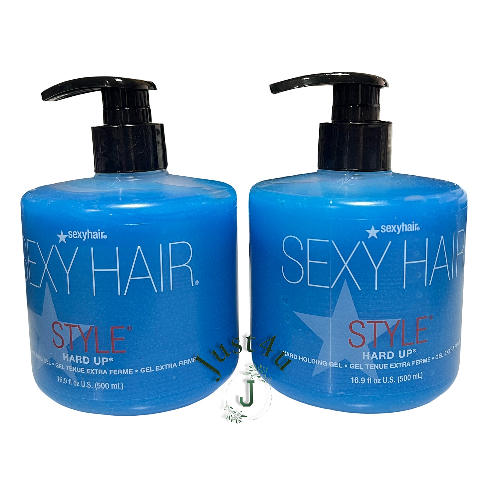 Style Sexy Hair Hard Up Holding Gel, 16.9oz. (2PACK) NEW!!!