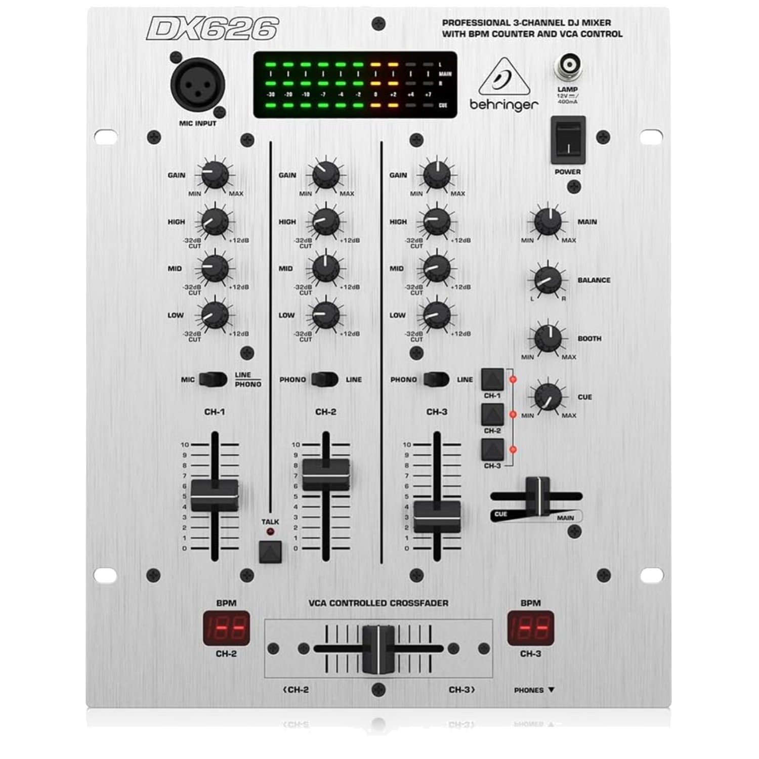 Behringer Dx626 Studio Mic Input