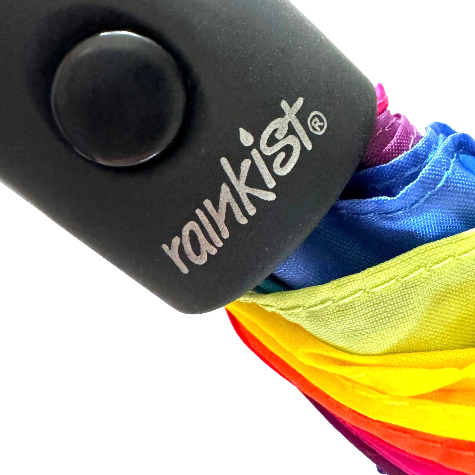 ⌘SALE⌘ New RAINKIST Auto Open Umbrella RAINBOW PRIDE ART Folding Collapsible