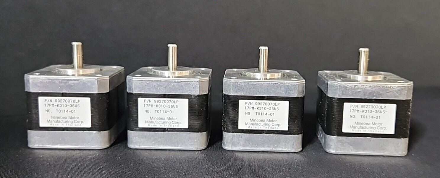 Minebea Motor 17PM-K310-36VS Stepping Motor T0114-01  Lot of 4