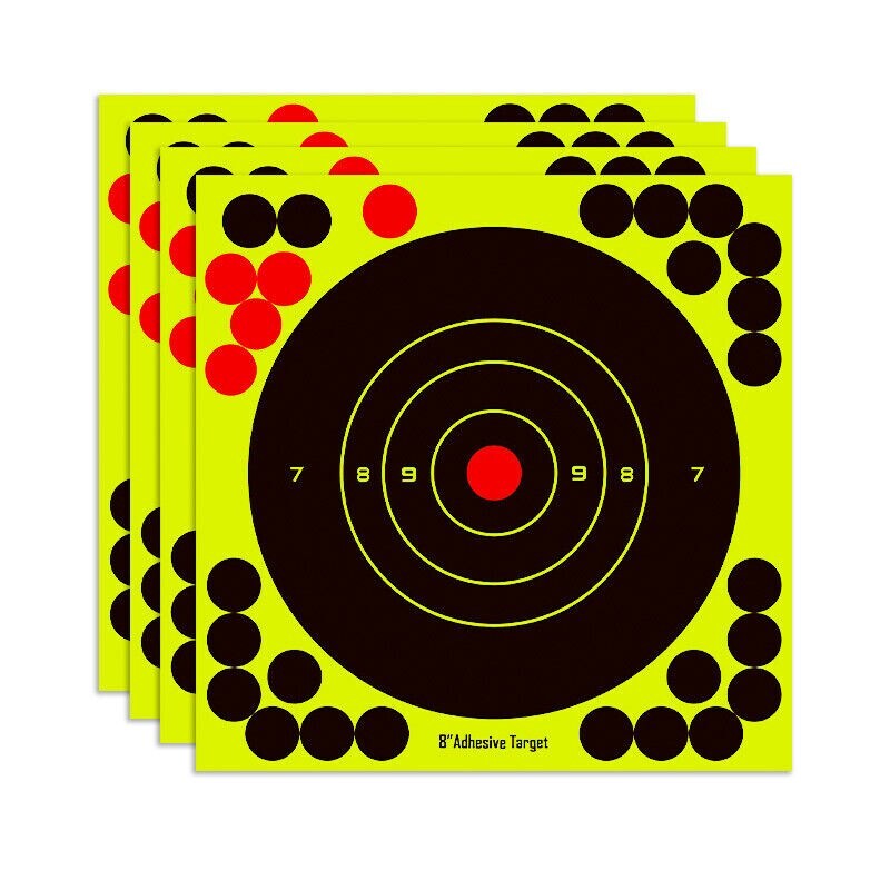 50 Packs Shooting Targets  Range Paper Target Gun Shoot Rifle