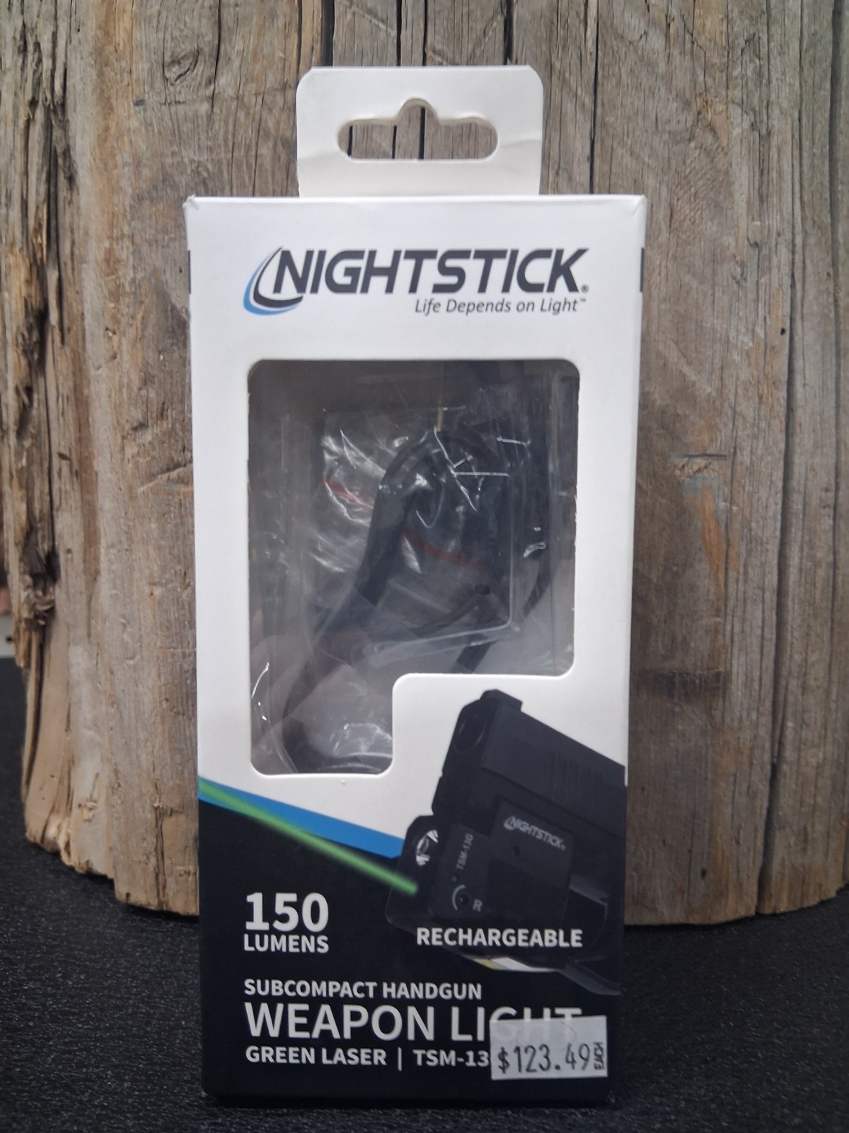 nightstick rechargeable subcompact handgun weapon light