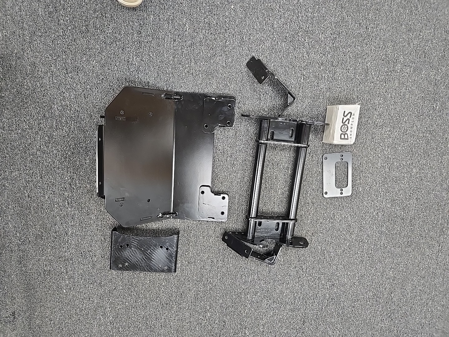 Boss Part # LTA12870 UTV Plow Mount Undercarriage Honda Pioneer 700 2014+ PBTR#8