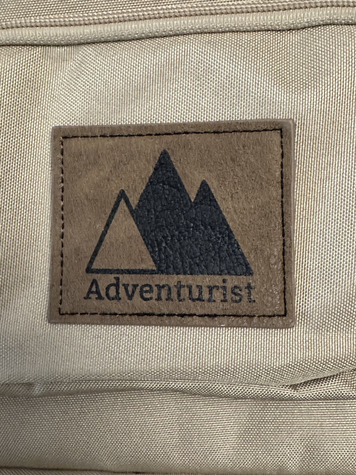 Adventurist Classic Backpack Tan Khaki EUC Free Shipping!
