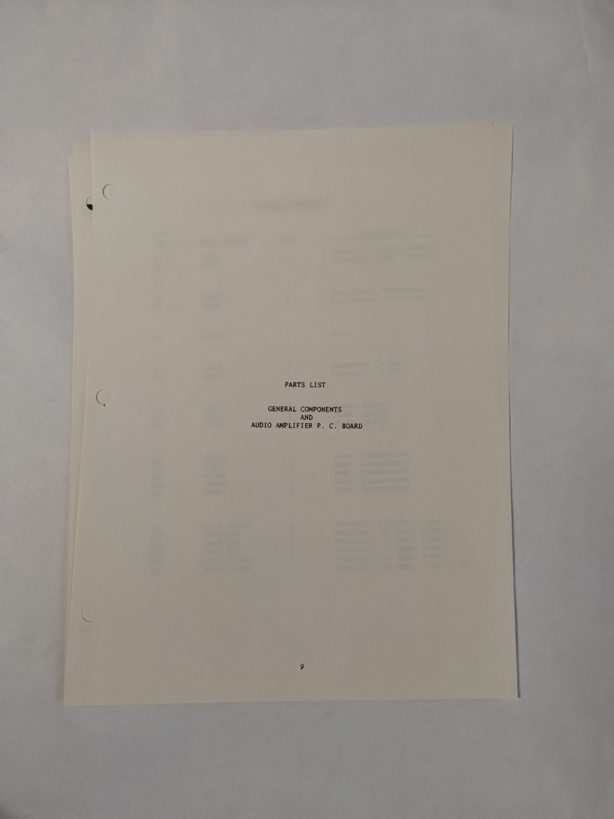 Edo-Aire A-770 Audio Amplifier Instruction Manual-Copy