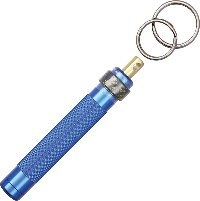 ASP Palm Defender Blue Aluminum Construction With Replaceable Aerosol Inserts