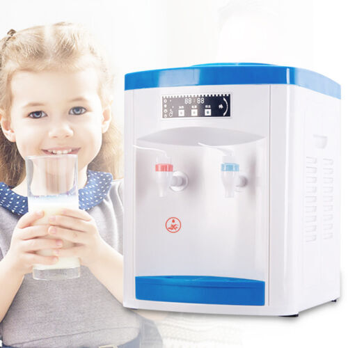 Desktop Water Cooler Dispenser Top Loading Water Dispenser Hot & Cold Water Blue