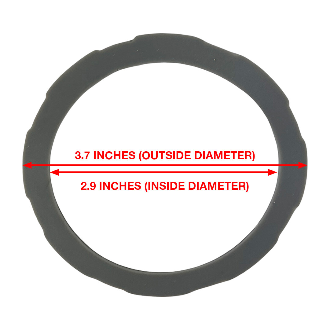 Container Bottom Cap and Rubber Ring Seal Replacement for Oster Pro 1200 Blender