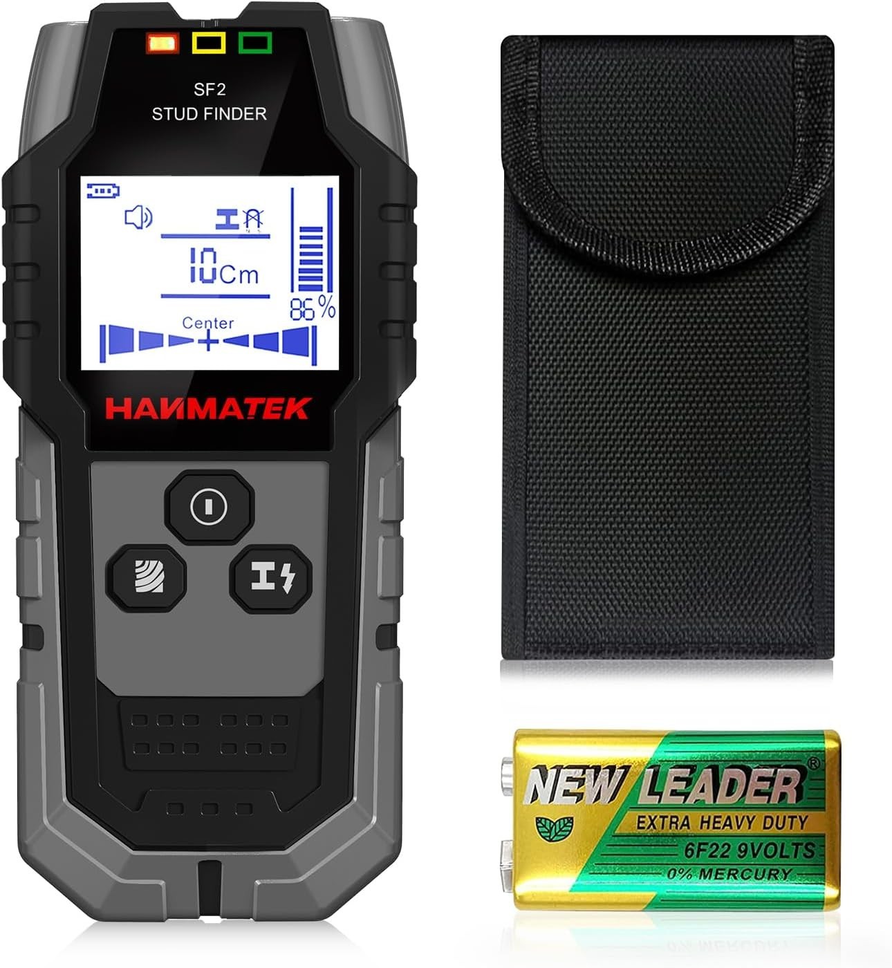 Stud Finder Wall Scanner - 5 in 1 Electronic Wall Wood Stud Finder,Audio Alar...
