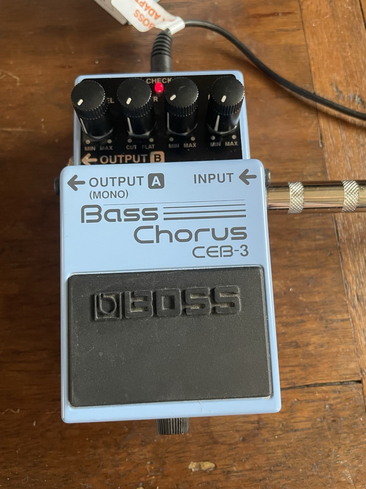 Boss CEB-3 Bass Chorus Pedal Unit Only Without Cable