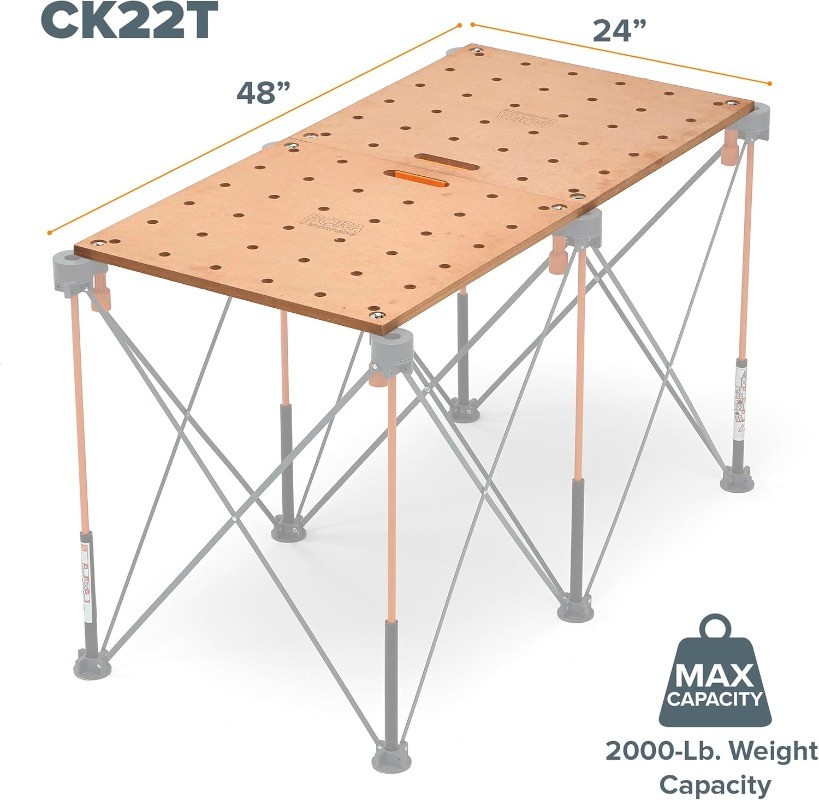 Bora Centipede Workbench Table Top For Bora Centipede Work Stand Saw Horses