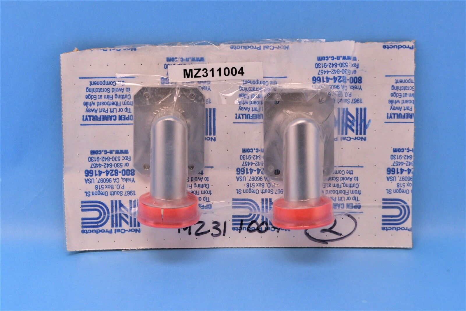 2 NEW Nor-Cal Products NW Vacuum Fittings 90-Degree Mitered Elbow
