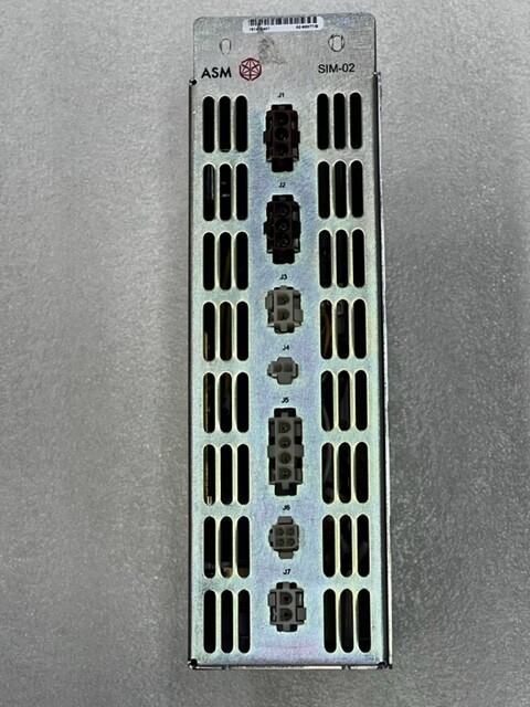ASM SIM-02 161412408 02-92077/B Control Unit Used