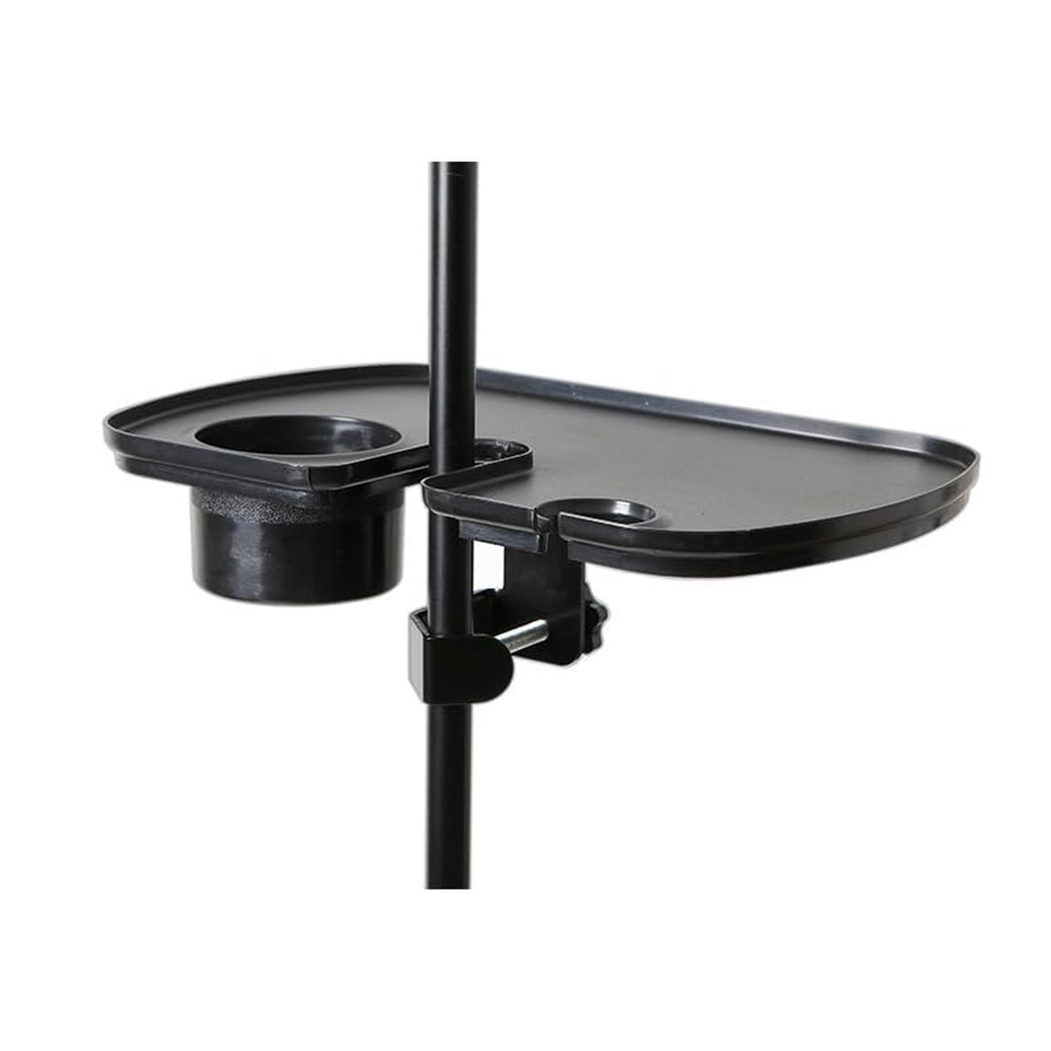 Microphone Stand Cup Holder, Clamp-On Tray Fit Most Stands - Multi-Functional...
