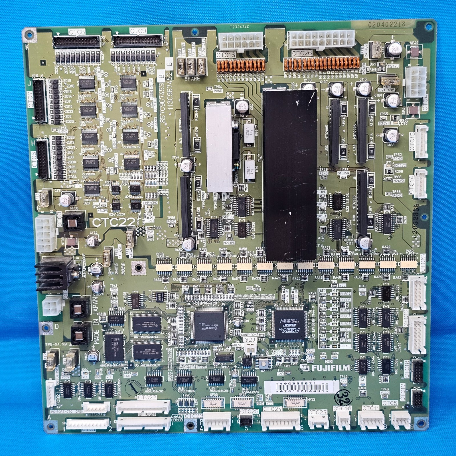 FUJI 857C967453 PCB, CTC22 FUJI 330 / 340 TESTED IN STOCK USA MIAMI FL