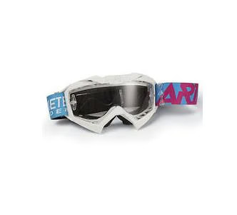 Ariete Adrenaline Senior Collection MX Goggles Pink/Light Blue (Pink, OSFM)