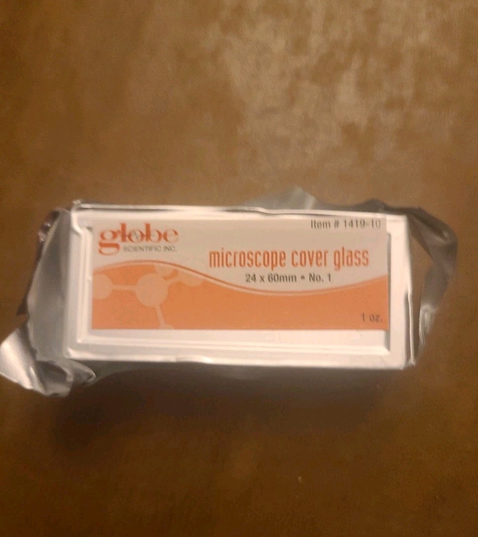 Globe Scientific Inc. Microscope Cover Glass 24x60mm